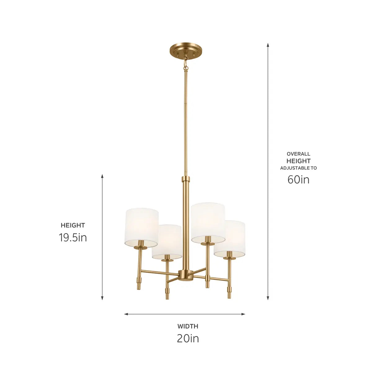 Ali Mini Chandelier 4Lt