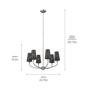 Adeena Chandelier 6Lt