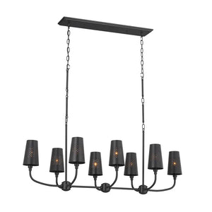 Adeena Linear Chandelier 8Lt