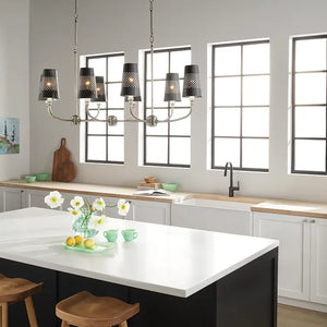 Adeena Linear Chandelier 8Lt
