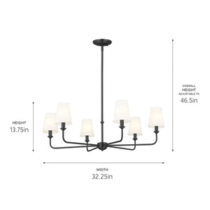 Pallas Chandelier 6Lt