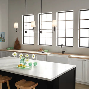 Pallas Linear Chandelier 3Lt