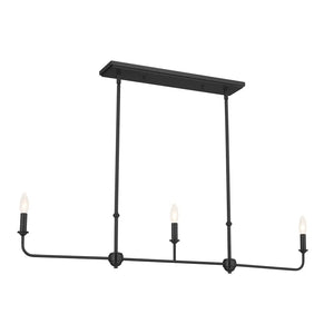 Pallas Linear Chandelier 3Lt
