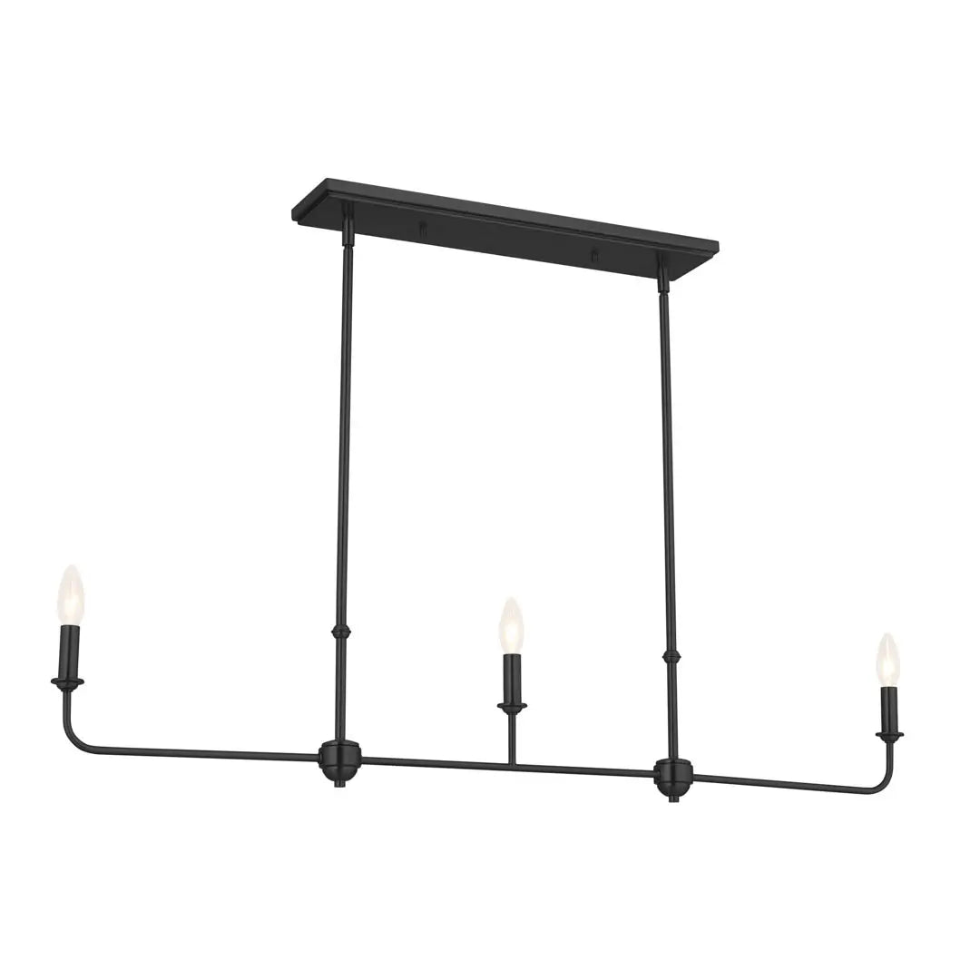 Pallas Linear Chandelier 3Lt