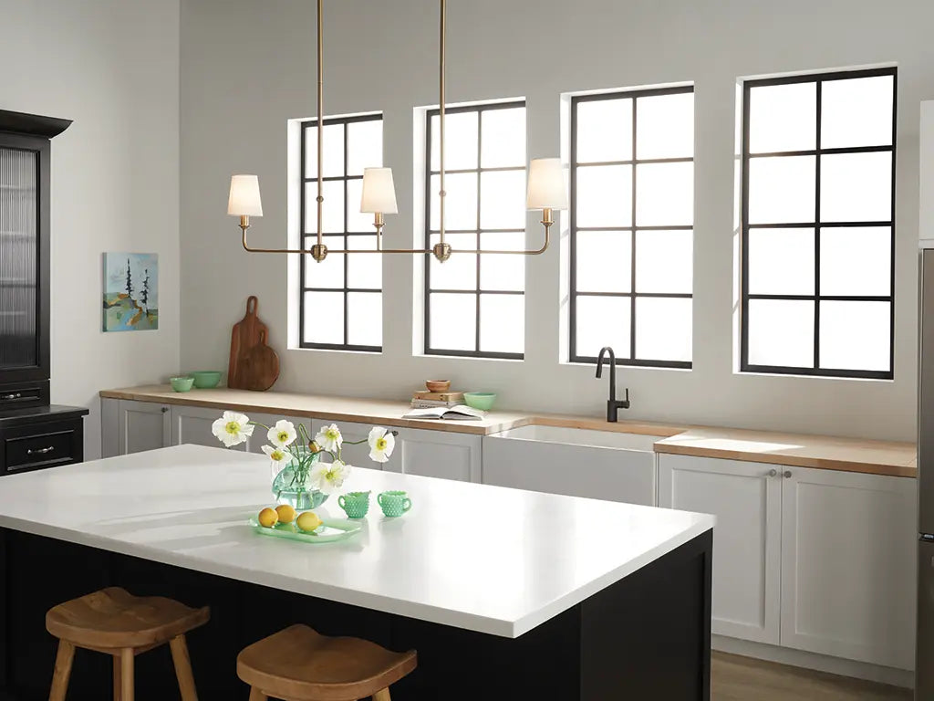 Pallas Linear Chandelier 3Lt