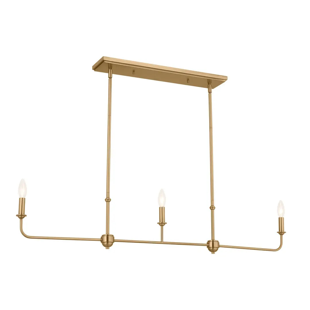 Pallas Linear Chandelier 3Lt