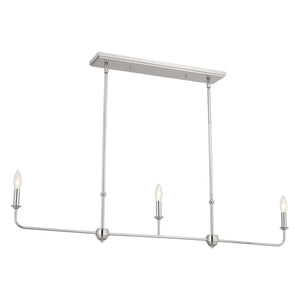Pallas Linear Chandelier 3Lt