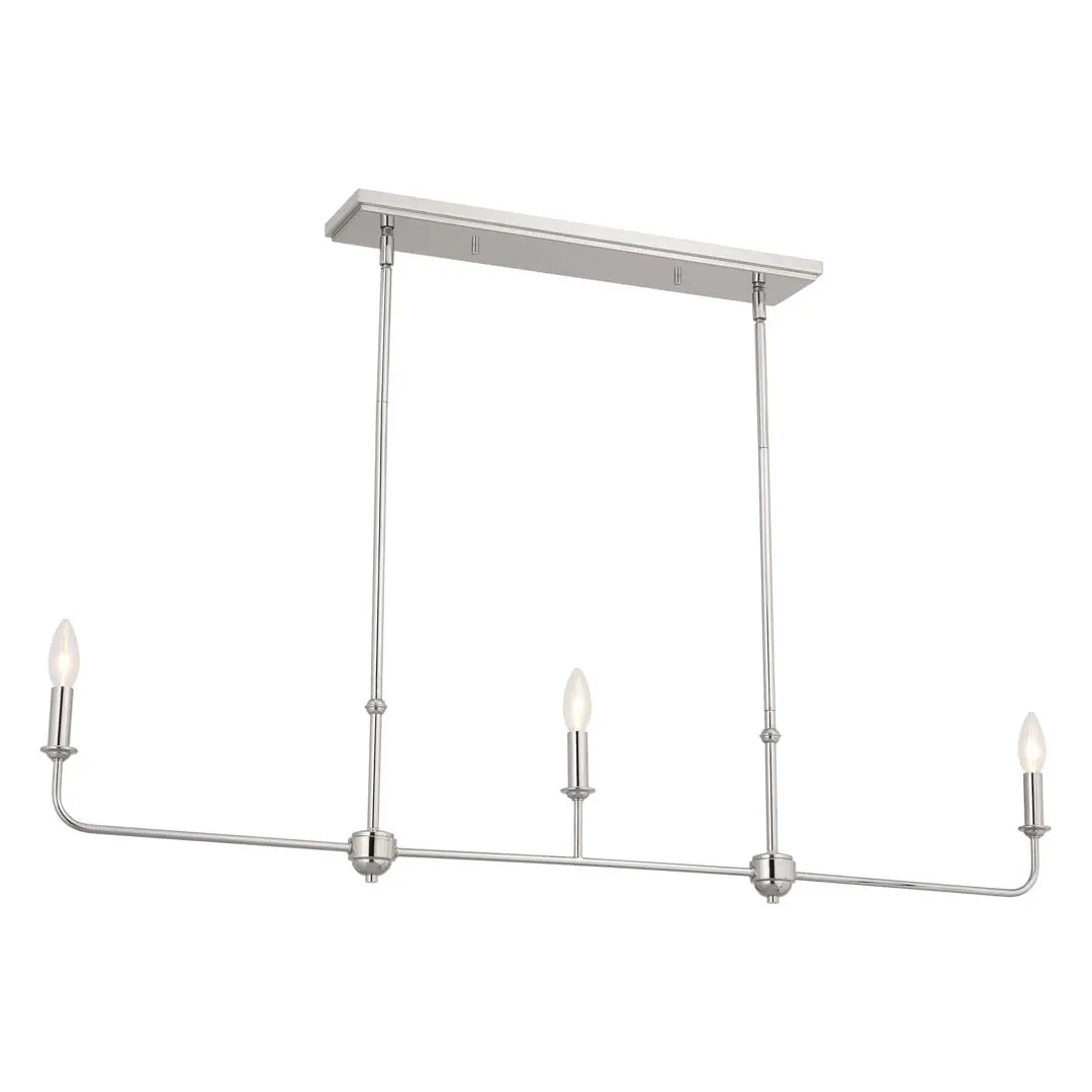 Pallas Linear Chandelier 3Lt