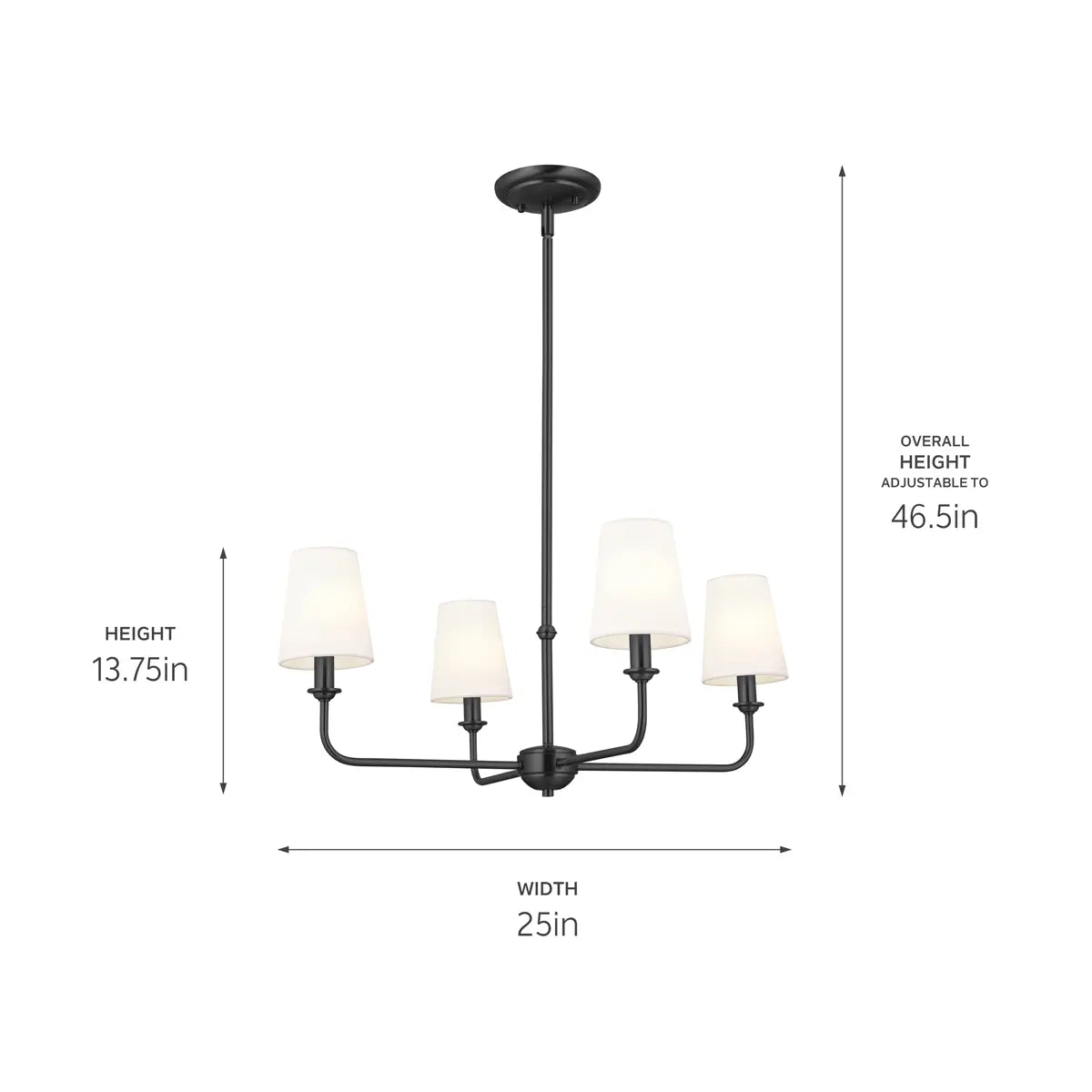Pallas Mini Chandelier 4Lt