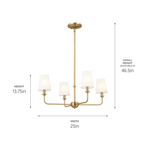 Pallas Mini Chandelier 4Lt