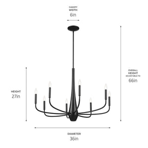 Deela Chandelier 8Lt