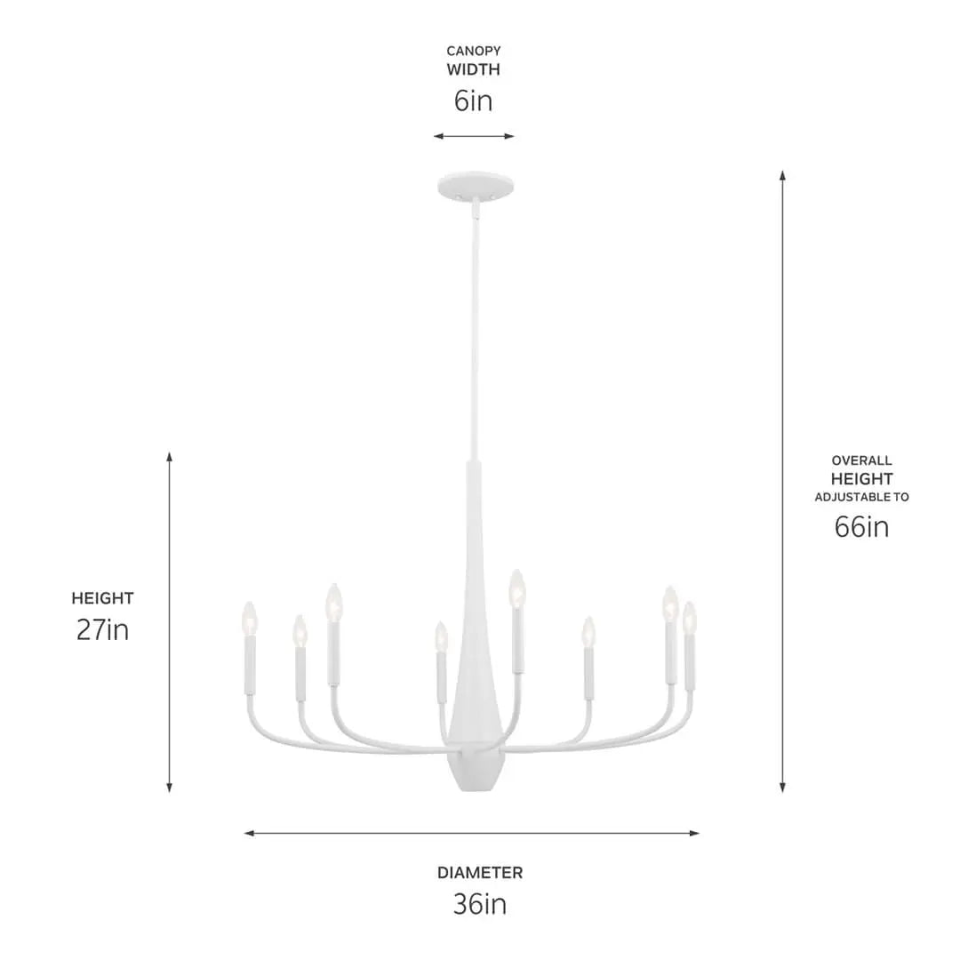 Deela Chandelier 8Lt