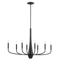 Deela Oval Chandelier 8Lt