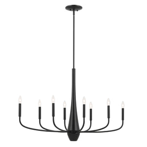 Deela Oval Chandelier 8Lt