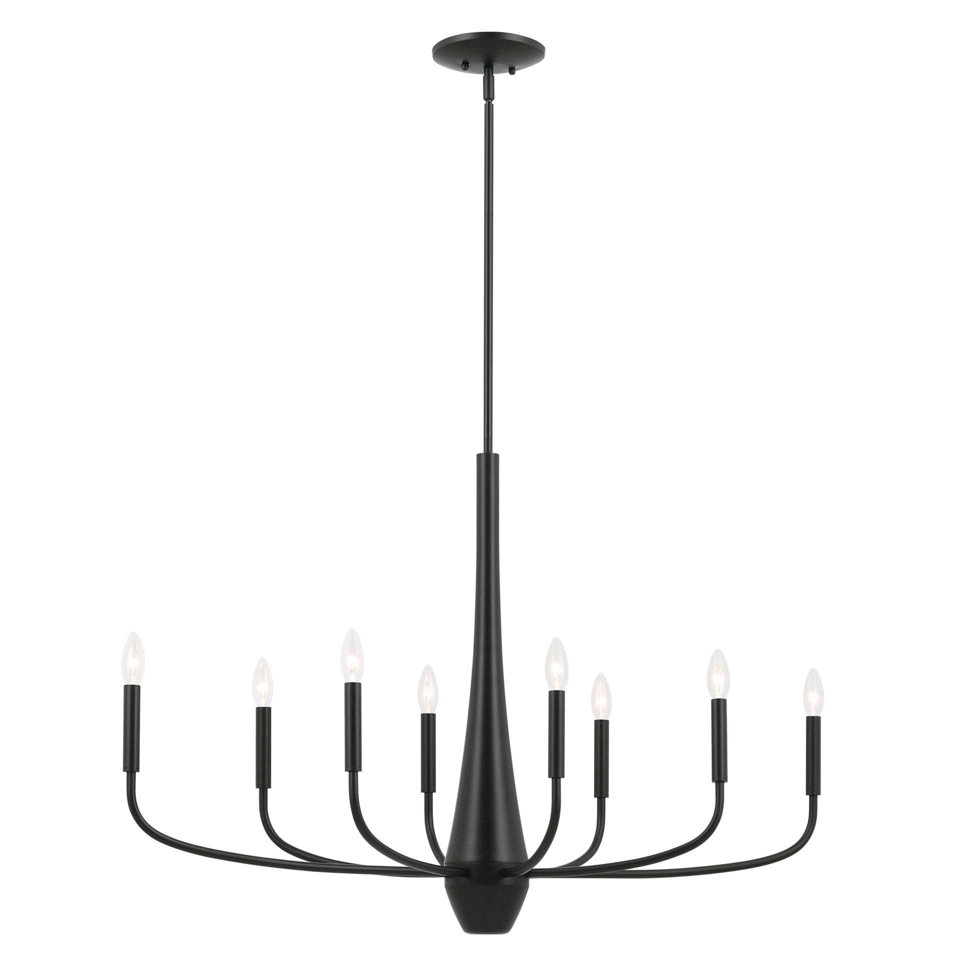 Deela Oval Chandelier 8Lt