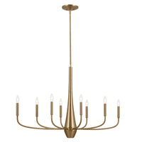 Deela Oval Chandelier 8Lt