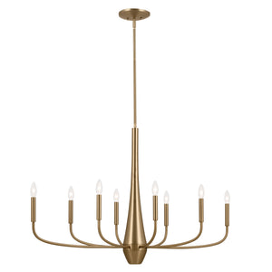 Deela Oval Chandelier 8Lt