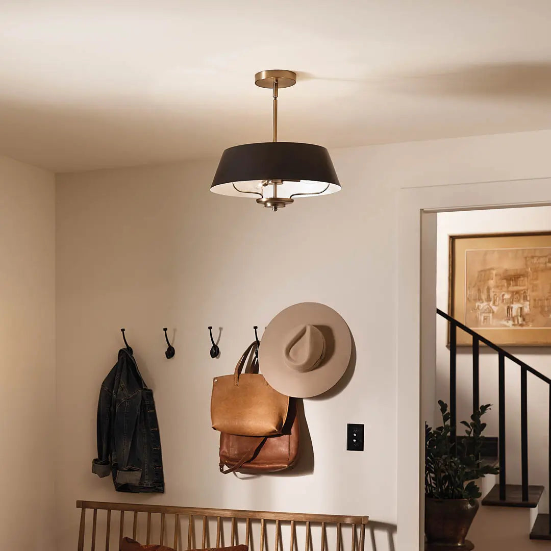 Luella Pendant/Semi Flush 3Lt