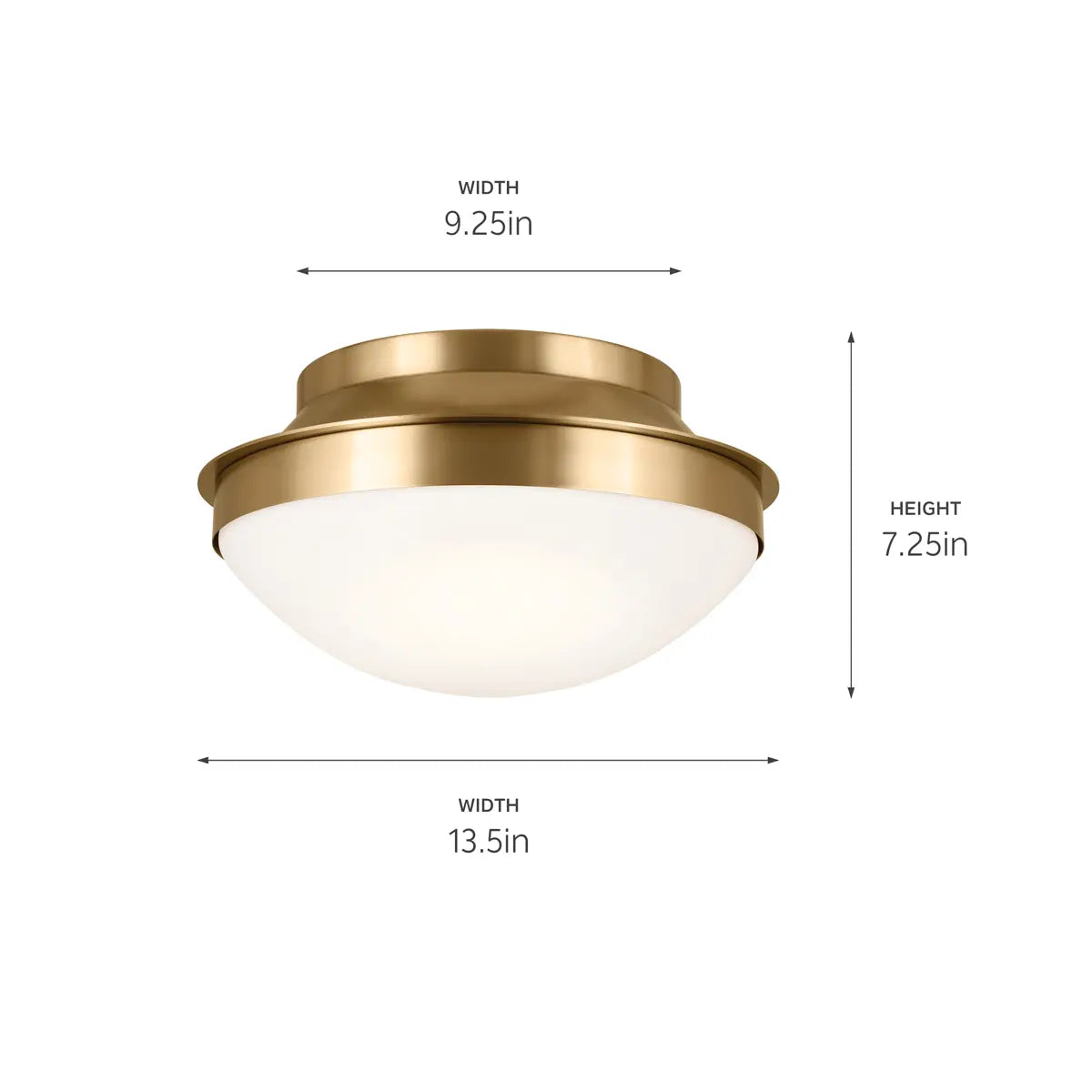 Bretta Flush Mount 2Lt
