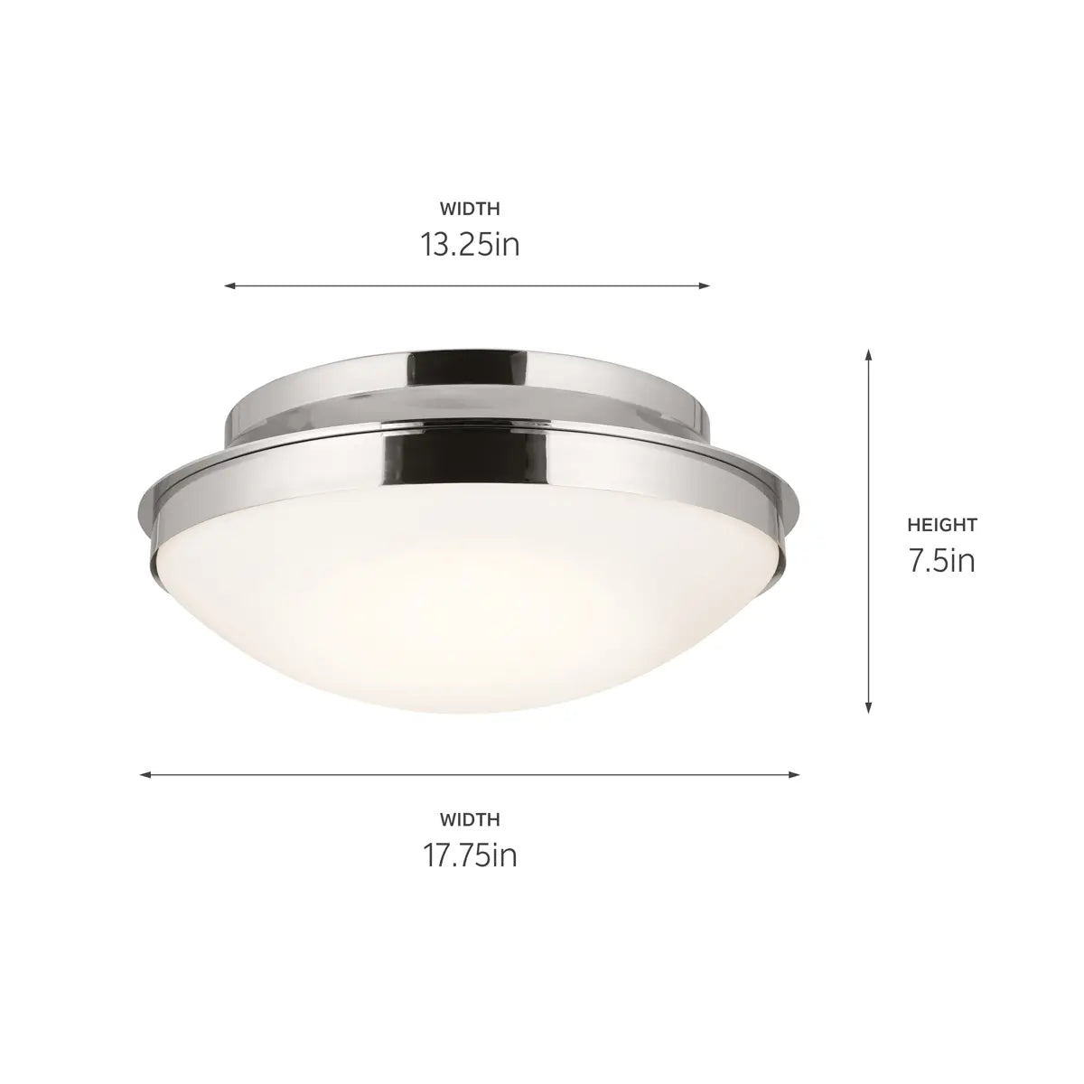 Bretta Flush Mount 3Lt