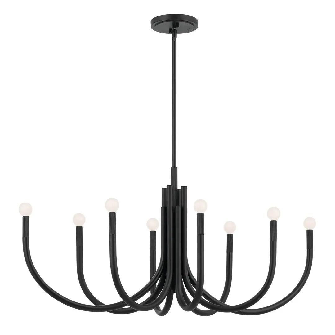 Odensa Oval Chandelier 8Lt