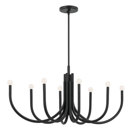 Odensa Oval Chandelier 8Lt