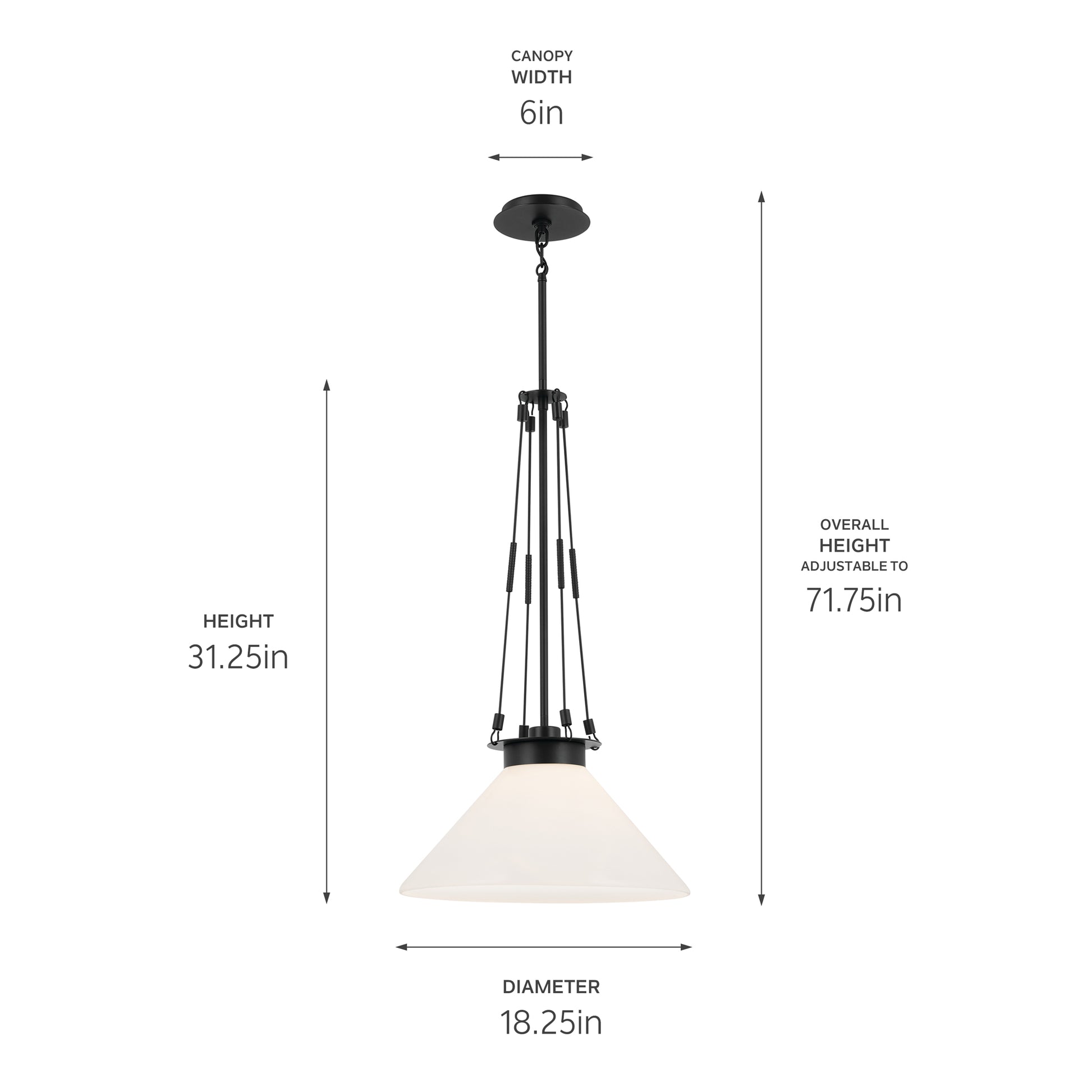 Albers Pendant 1Lt