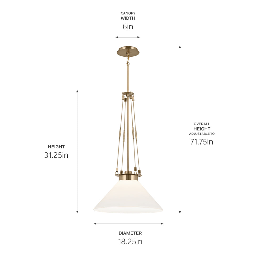 Albers Pendant 1Lt