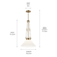 Albers Pendant 1Lt