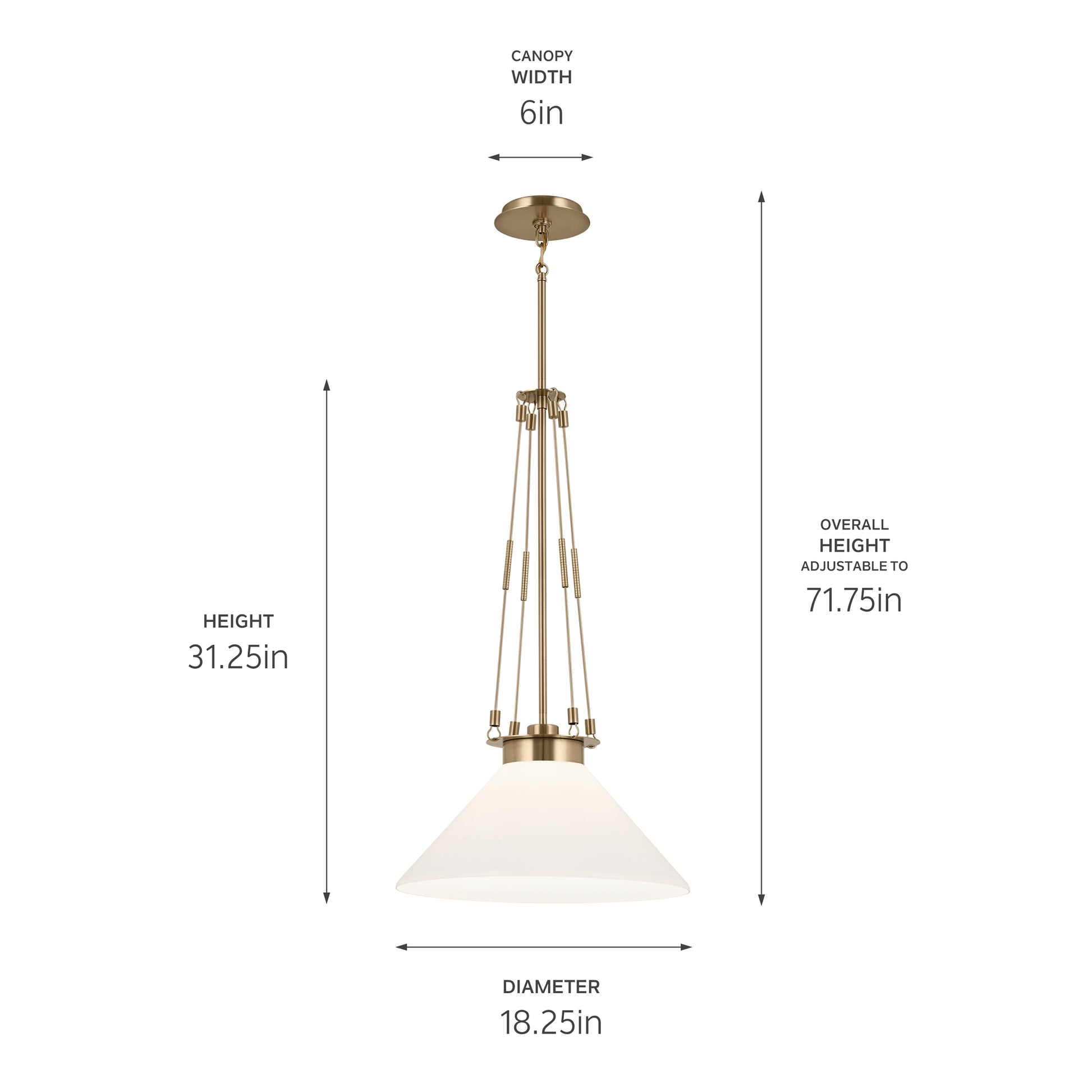 Albers Pendant 1Lt