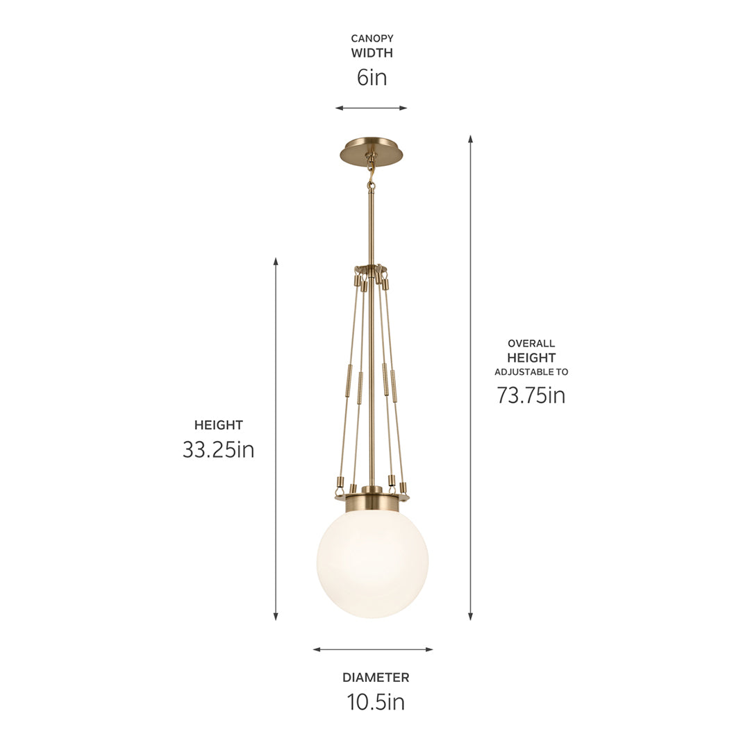 Albers Pendant 1Lt