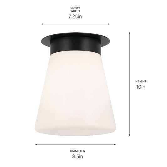 Albers Flush Mount 1Lt
