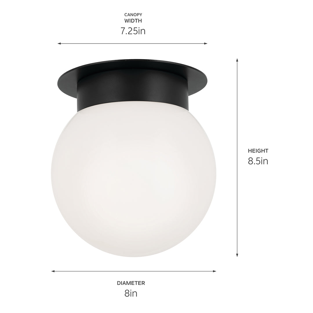 Albers Flush Mount 1Lt