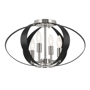 Cecil Flush Mount 4Lt
