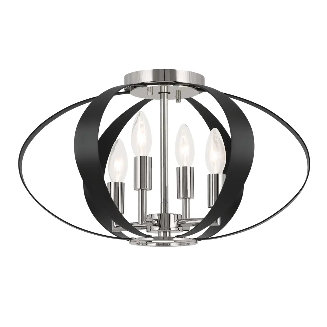 Cecil Flush Mount 4Lt