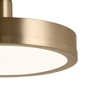 Riu Semi Flush 1Lt LED