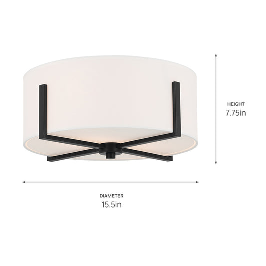 Malen Flush Mount 2Lt