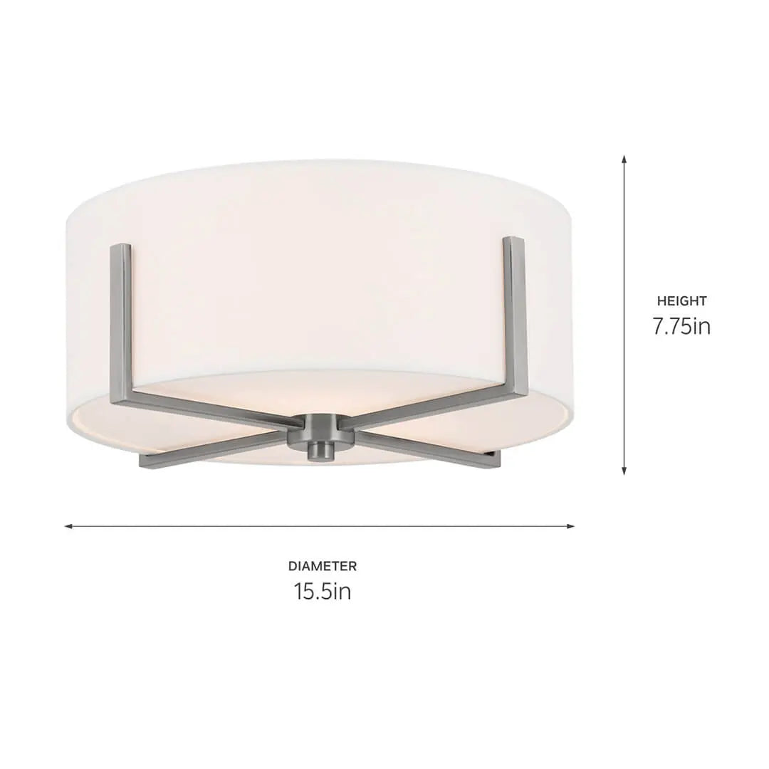 Malen Flush Mount 2Lt