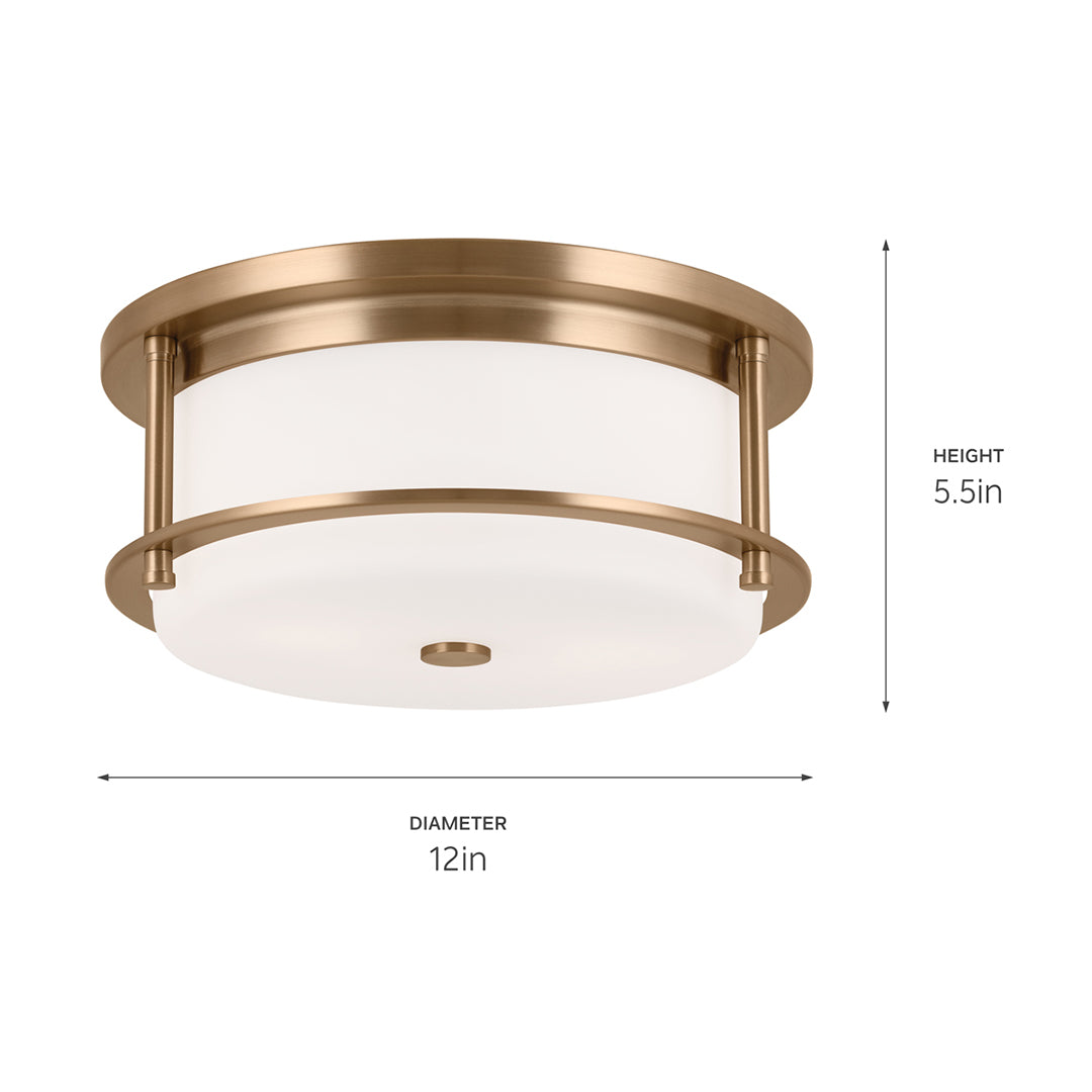 Brit Flush Mount 2Lt