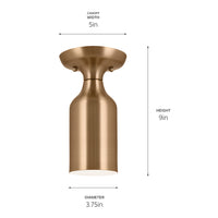 Sisu Semi Flush 1Lt