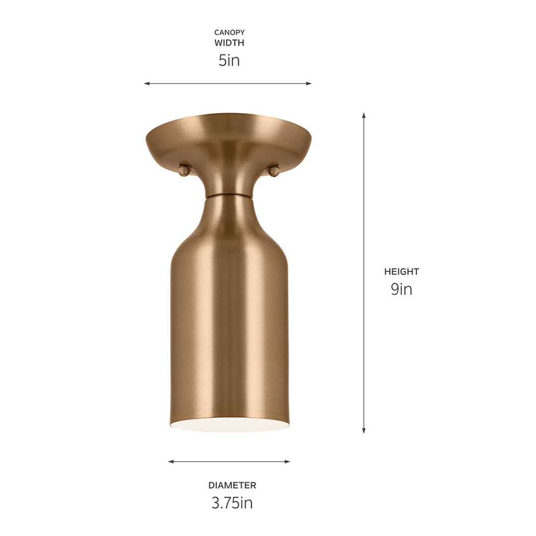 Sisu Semi Flush 1Lt