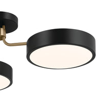 Sago Semi Flush 3Lt LED