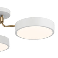 Sago Semi Flush 3Lt LED