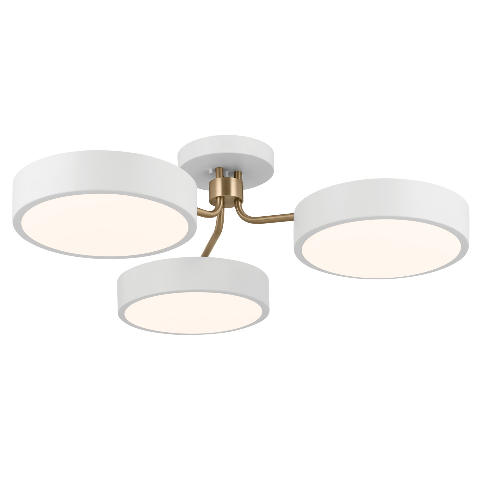 Sago Semi Flush 3Lt LED