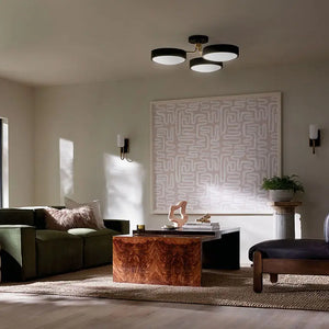 Sago Semi Flush 3Lt LED