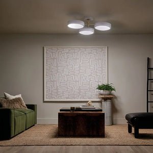 Sago Semi Flush 3Lt LED