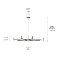 Erzo Chandelier 10Lt