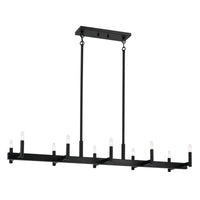 Erzo Linear Chandelier 10Lt