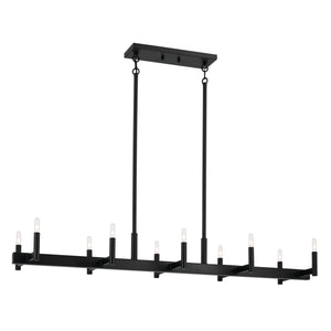 Erzo Linear Chandelier 10Lt