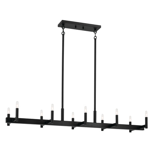 Erzo Linear Chandelier 10Lt